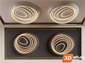 Ceiling Decoration Skp Files